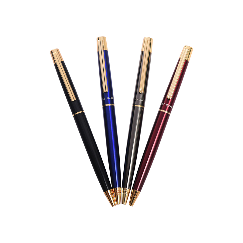 Twist business pen metal ballpoint custom logo pen-KR012