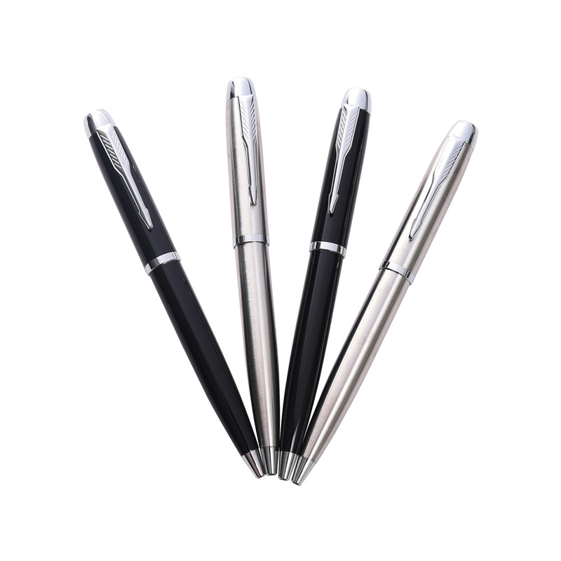 Top quality simple business metal pen promotion custom logo parker ball pen-KR030