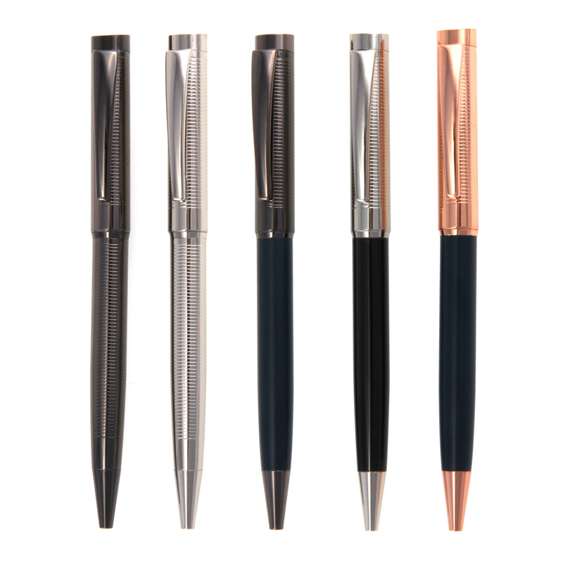 Promotional Gift Custom Logo Ballpoint Pen Premium Metal Pen-KR049