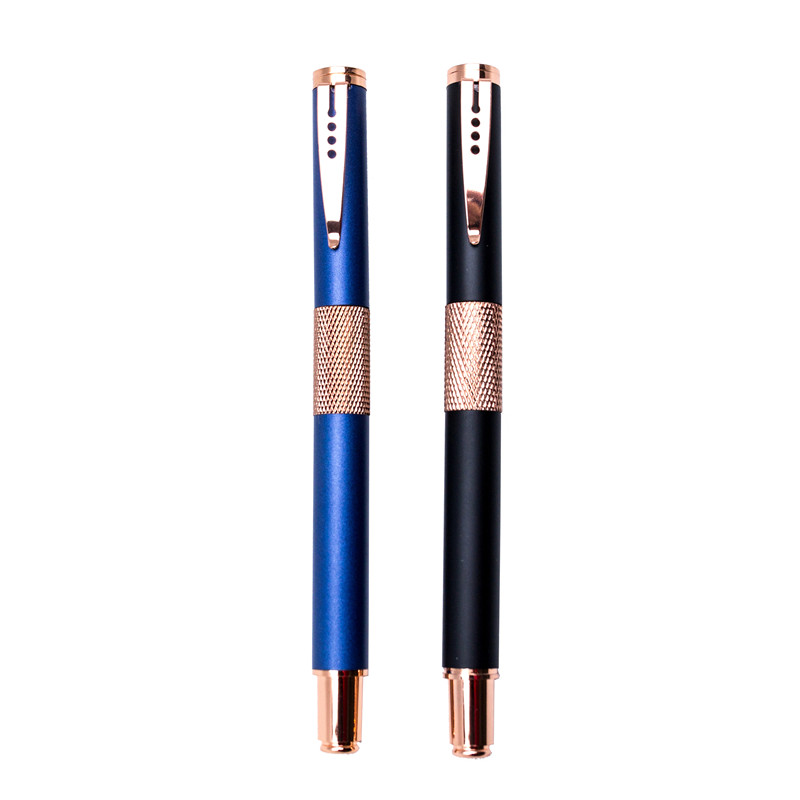 Elegant Luxury Heavy Gift Printing And Engraving Customize Logo Promotional Metal Ball Pen-KR2003