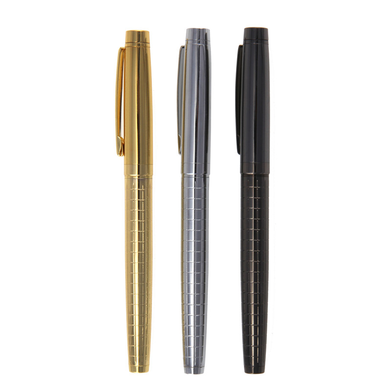 Office Stationery Items Names Luxury Gift Metal Stylo Roller Pen Custom Color Pen-KR2035