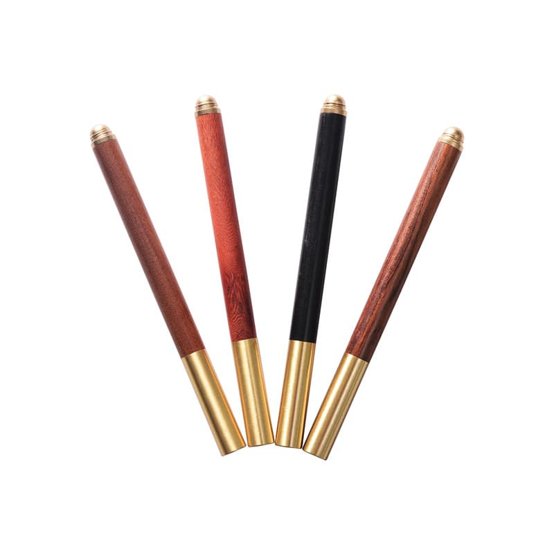 home category classic wood brass pens
