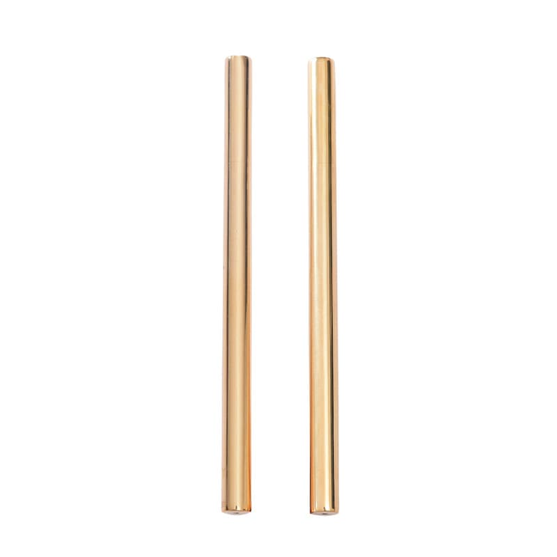 Brass vs Aluminium vs Stainless Steel Pens: Cost, Weight & Durability Compared Brass rollerball pen KR5001 with a polished solid brass barrel