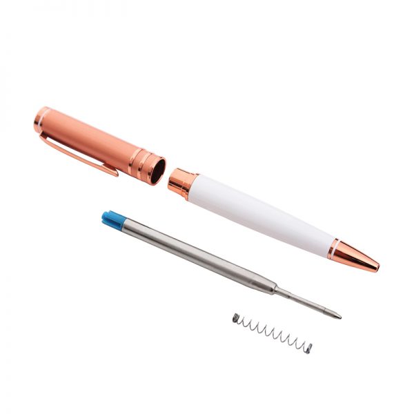New Design Elegent Chrome Rose Gold Metal ballpoint pen-KR007 | Karry