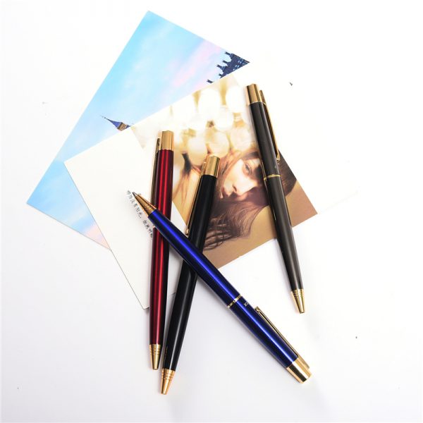 5e1ebba09beff Twist business pen metal ballpoint custom logo pen-KR012 | Karry