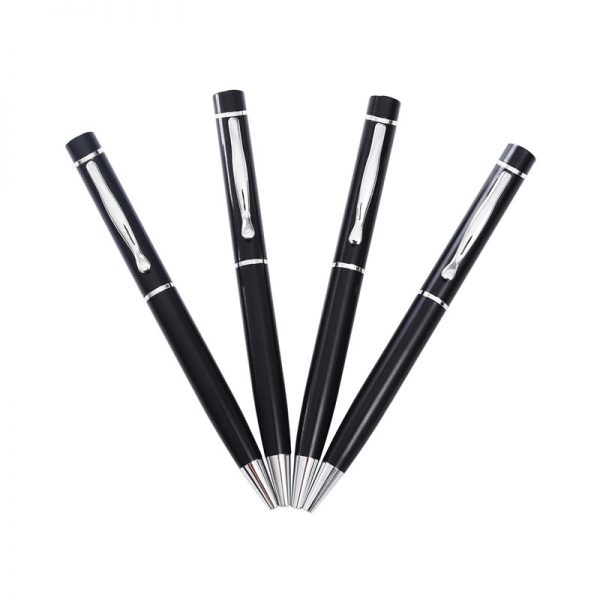 5e1ed10180c1c Promotional black metal twist slim hotel pens with custom logo-KR031 | Karry