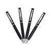 5e1ed10181147 Promotional black metal twist slim hotel pens with custom logo-KR031 | Karry