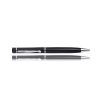 5e1ed10182214 Promotional black metal twist slim hotel pens with custom logo-KR031 | Karry