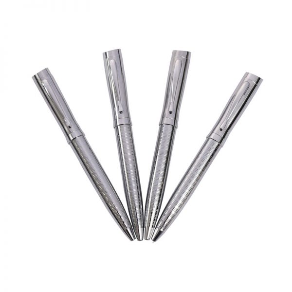 5e1ed1ea6ed3d Wholesale Metal Pen Hot silver heavy ballpen-KR032 | Karry