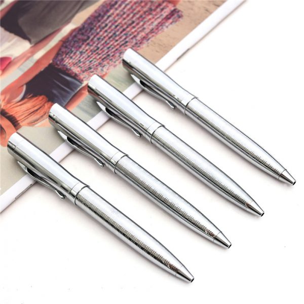 5e1ed1ea6f7bb Wholesale Metal Pen Hot silver heavy ballpen-KR032 | Karry