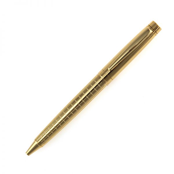 5e1fc67e8f88a Laser carving multicolored Metal Ballpoint Pen with box-KR043 | Karry