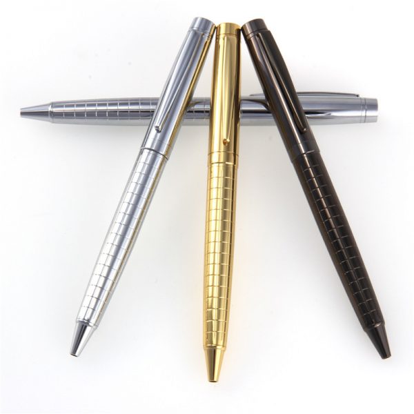5e1fc67e90ddb Laser carving multicolored Metal Ballpoint Pen with box-KR043 | Karry