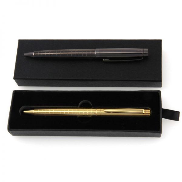 5e1fc67e91ec0 Laser carving multicolored Metal Ballpoint Pen with box-KR043 | Karry