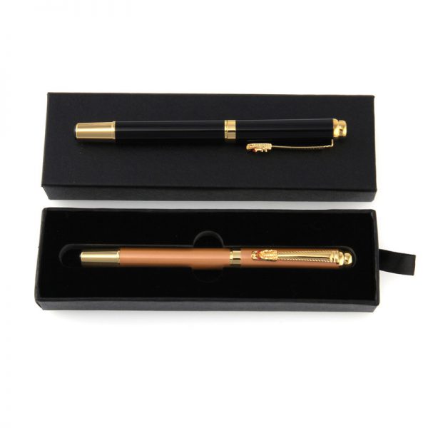 Promotional refillable metal roller ball pen with box-KR2031 | Karry