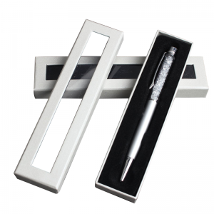 Custom Paper Pen Packaging Gift Box With PVC Window-BZ04 | Karry